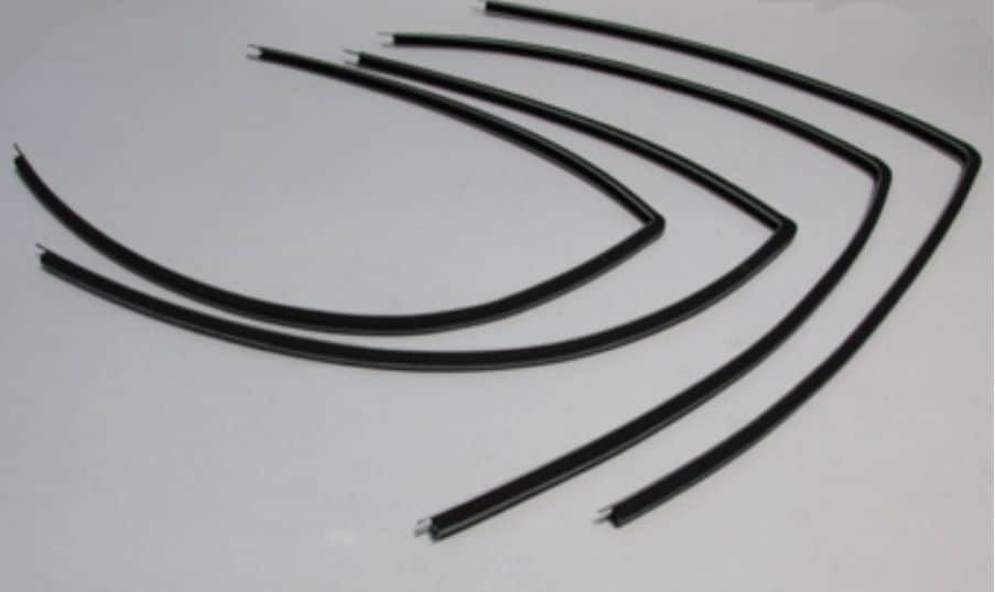 Window Frame Channel Seals: 65-66 Impala 2 DR sedan